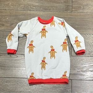 Mini Rodini Long Sleeve Sweatshirt Dress Size 116/122 (Size 6X)